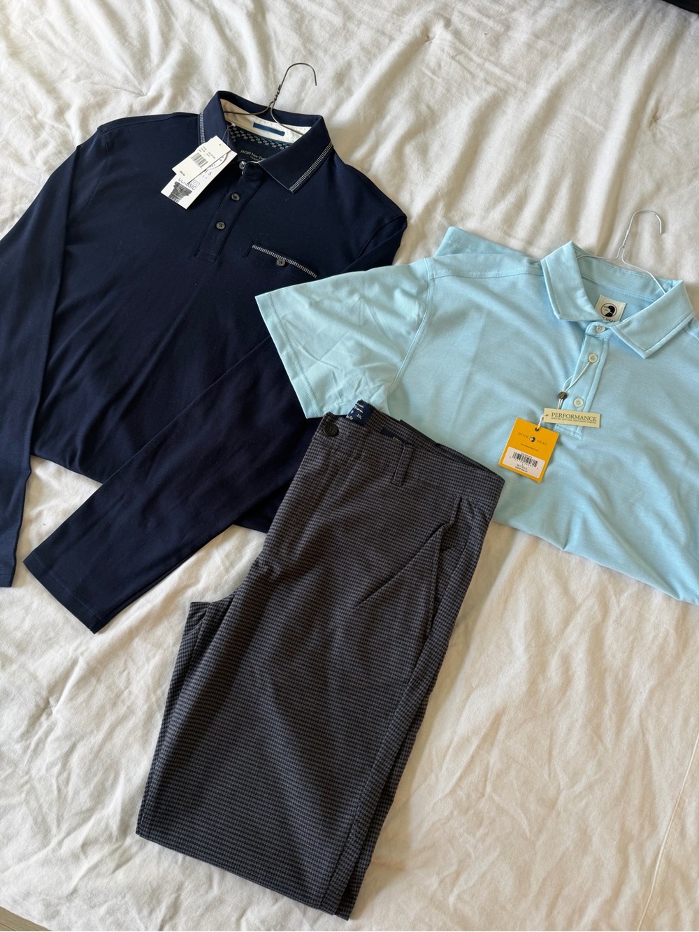 NWT Men's Large 3-Piece Golf or Business Casual Bundle | Ben Sherman + Duck Head